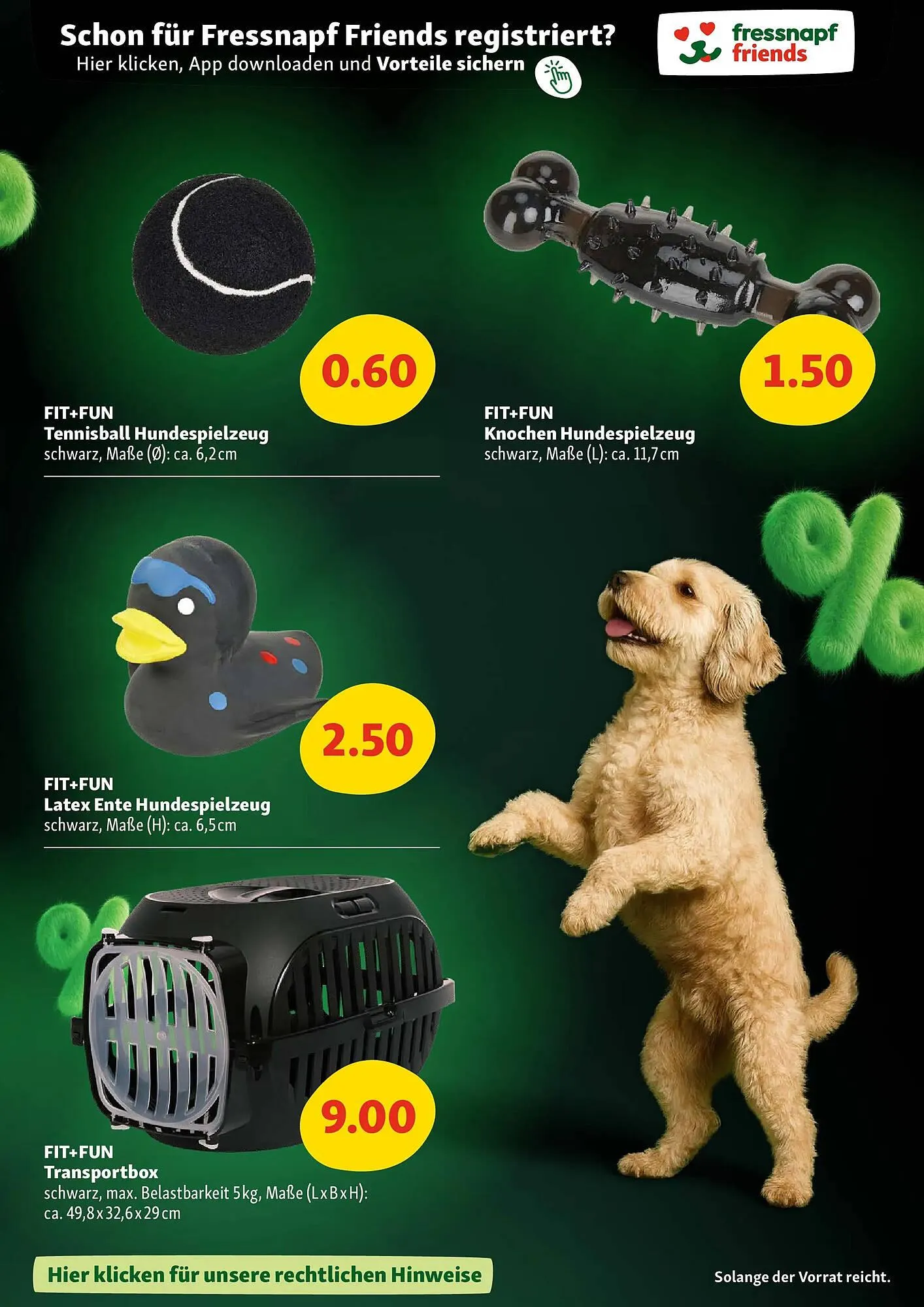 Fressnapf Flugblatt von 6. November bis 8. November 2025 - Flugblätt seite 3