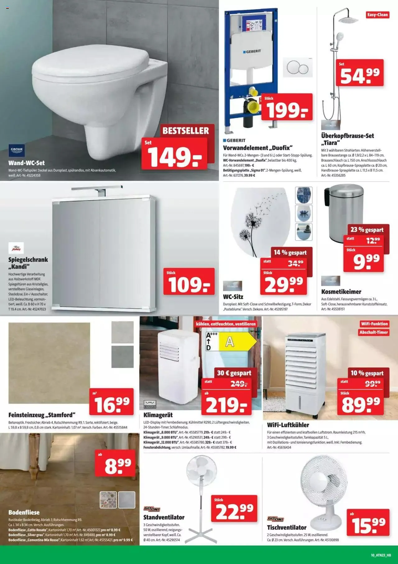 Hagebau Flugblatt von 28. Mai bis 31. Dezember 2023 - Flugblätt seite 10