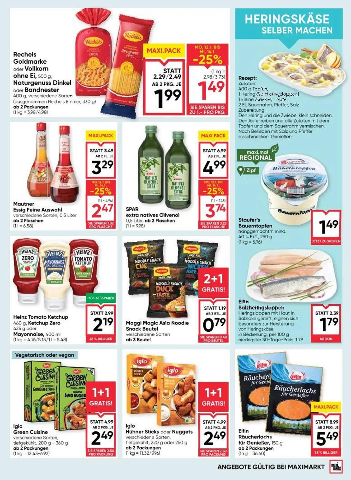 Maximarkt Flugblatt von 8. Jänner bis 14. Jänner 2026 - Flugblätt seite  11