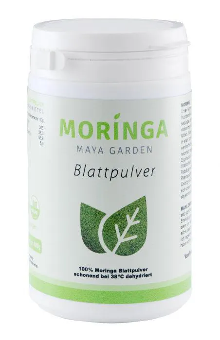 Moringa Maya Garden Moringa Blattpulver 120g
