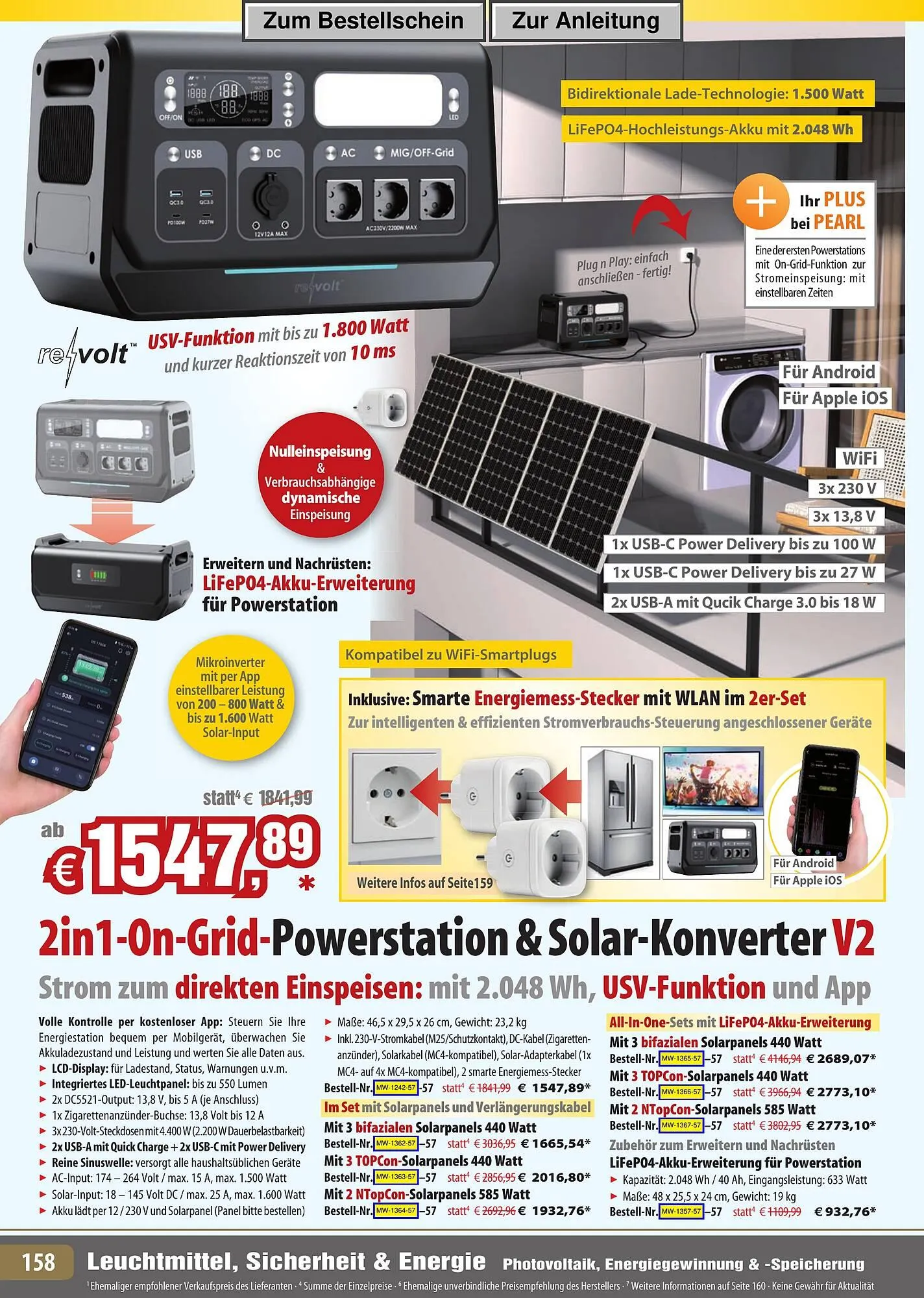 Pearl Flugblatt von 31. Juli bis 21. Dezember 2025 - Flugblätt seite  158