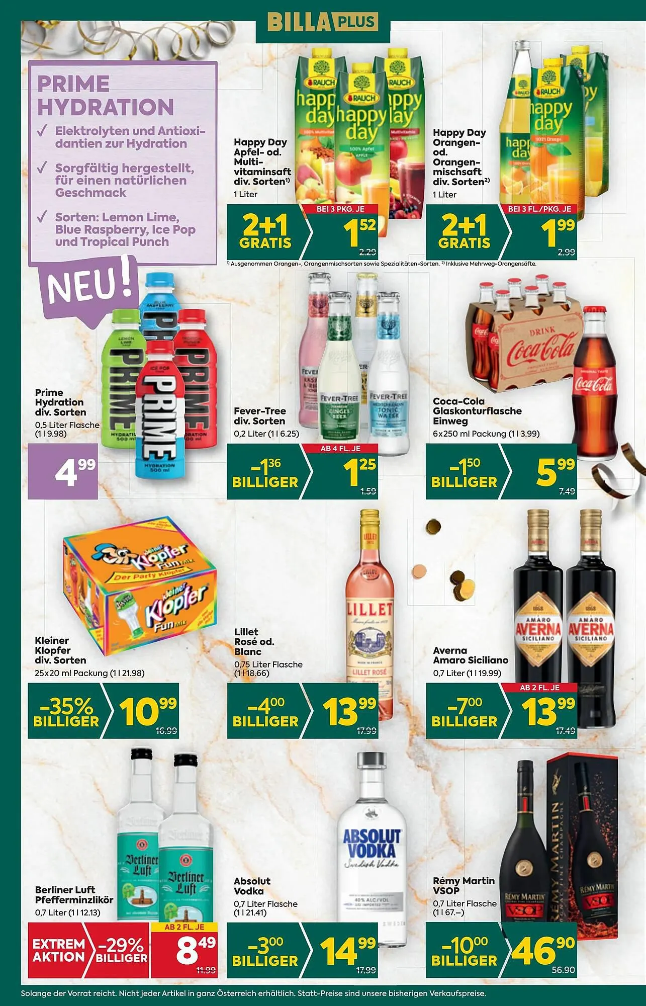 Billa Flugblatt von 26. Dezember bis 30. Dezember 2023 - Flugblätt seite  14