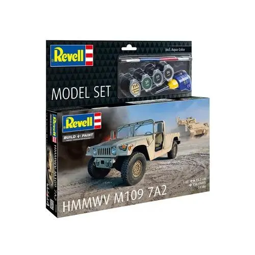 Model Set HMMWV M1097A2, Revell Modellbausatz mit Basiszubehör