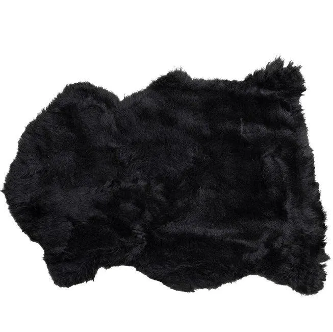 Lammfell Heidi Schwarz 60x85cm