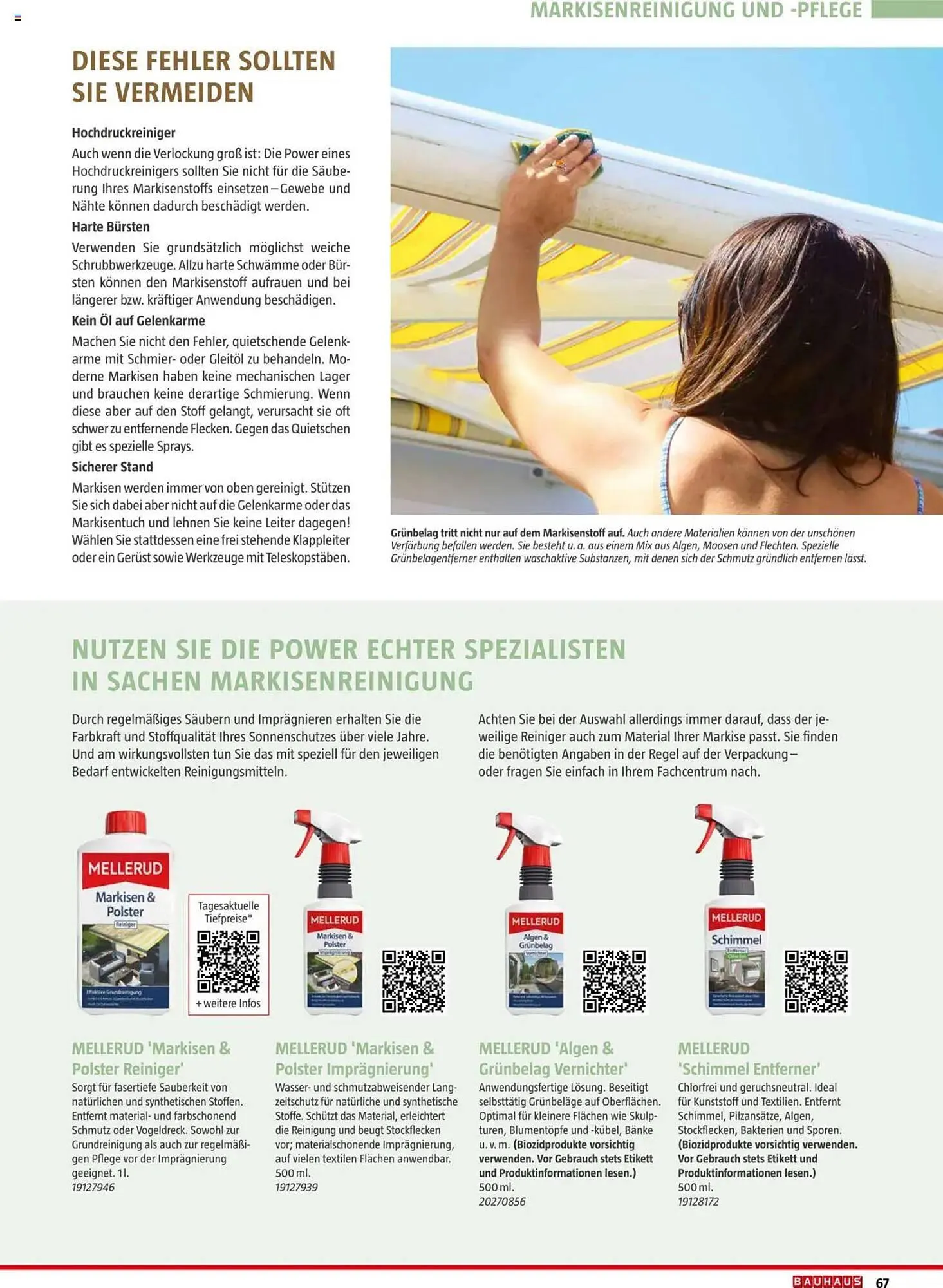 Bauhaus Flugblatt von 4. März bis 31. Dezember 2025 - Flugblätt seite  67