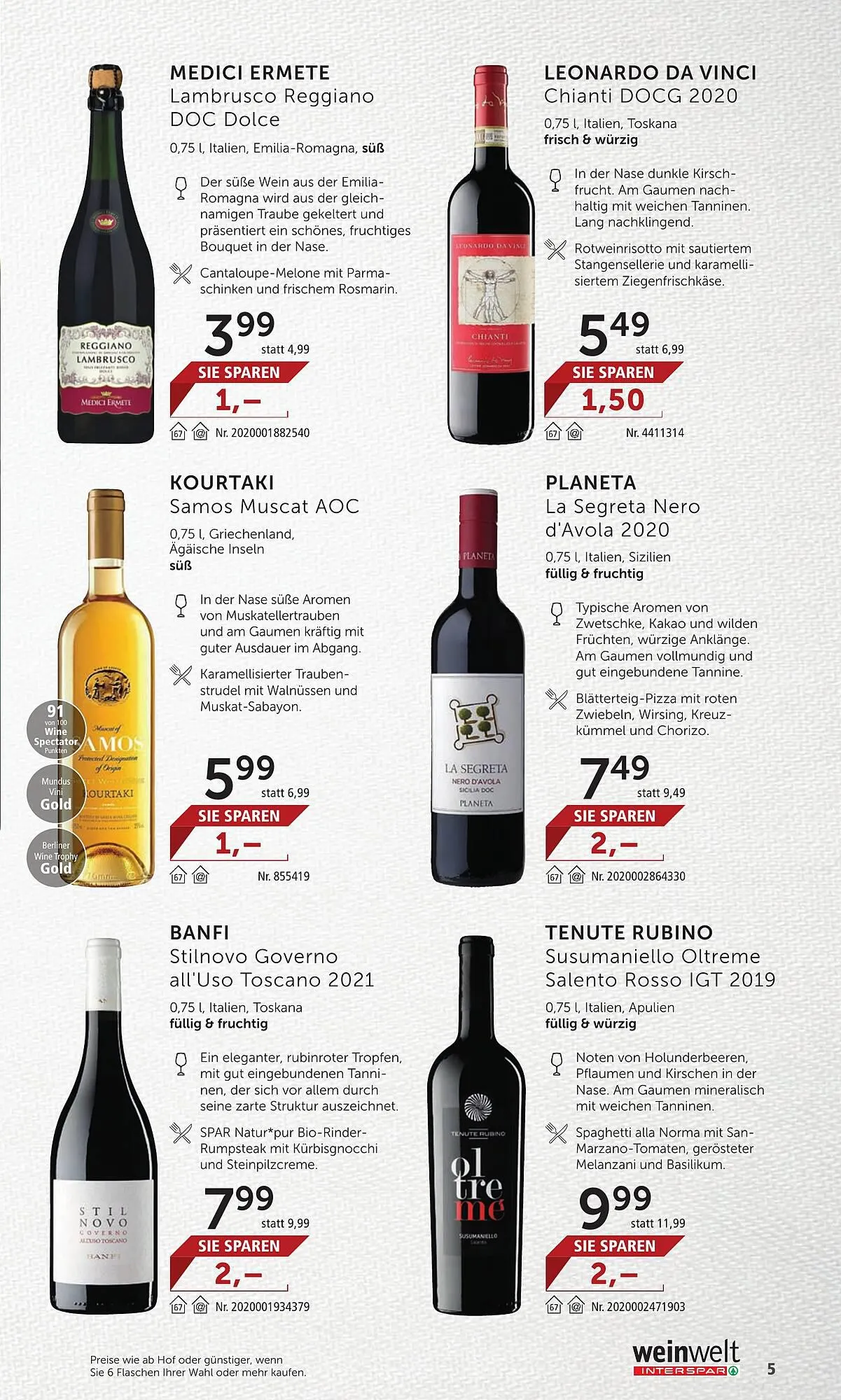 Interspar Flugblatt von 1. September bis 30. September 2023 - Flugblätt seite  5