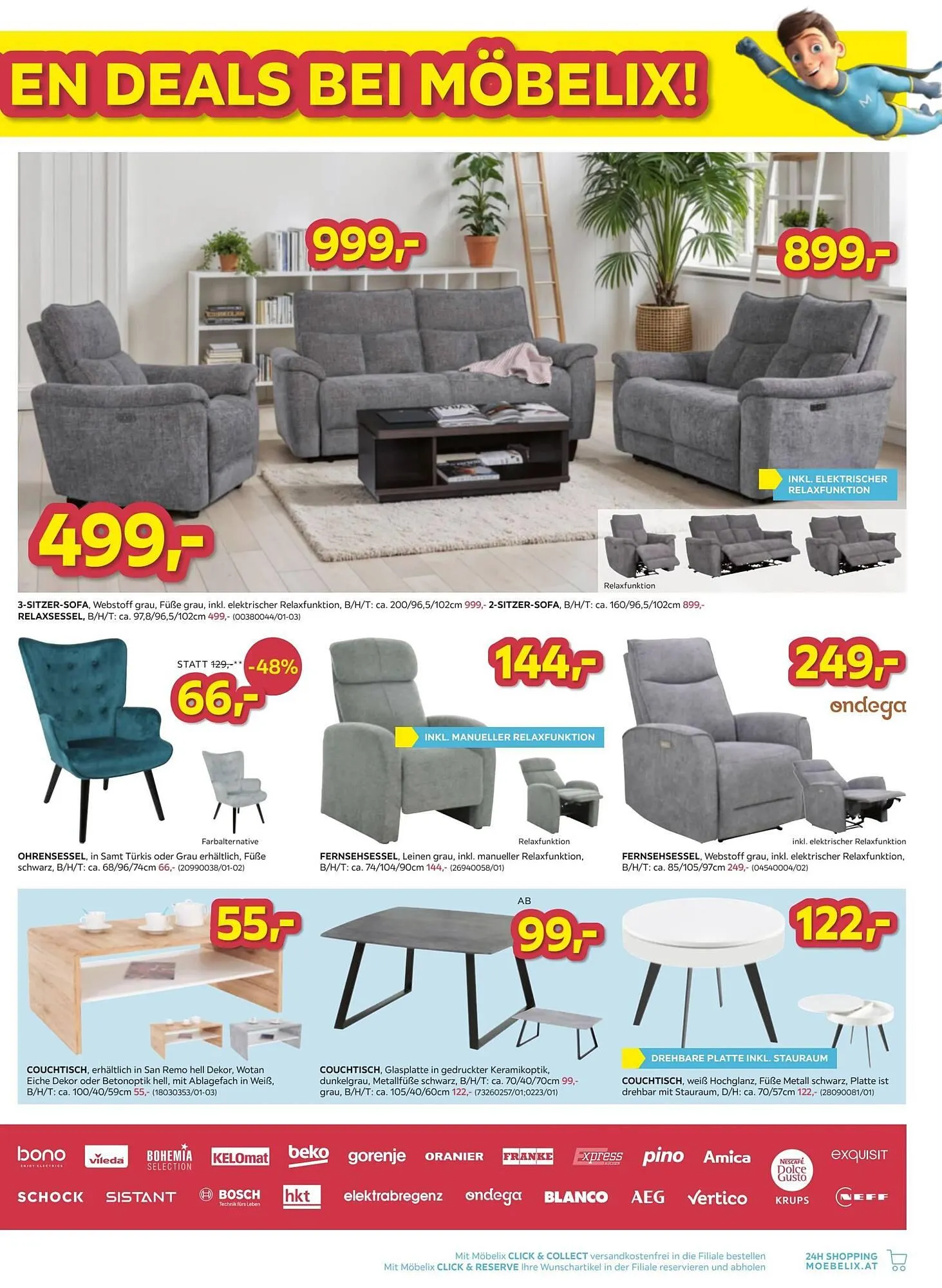 Möbelix Prospekt von 3. Februar bis 9. Februar 2026 - Flugblätt seite  3