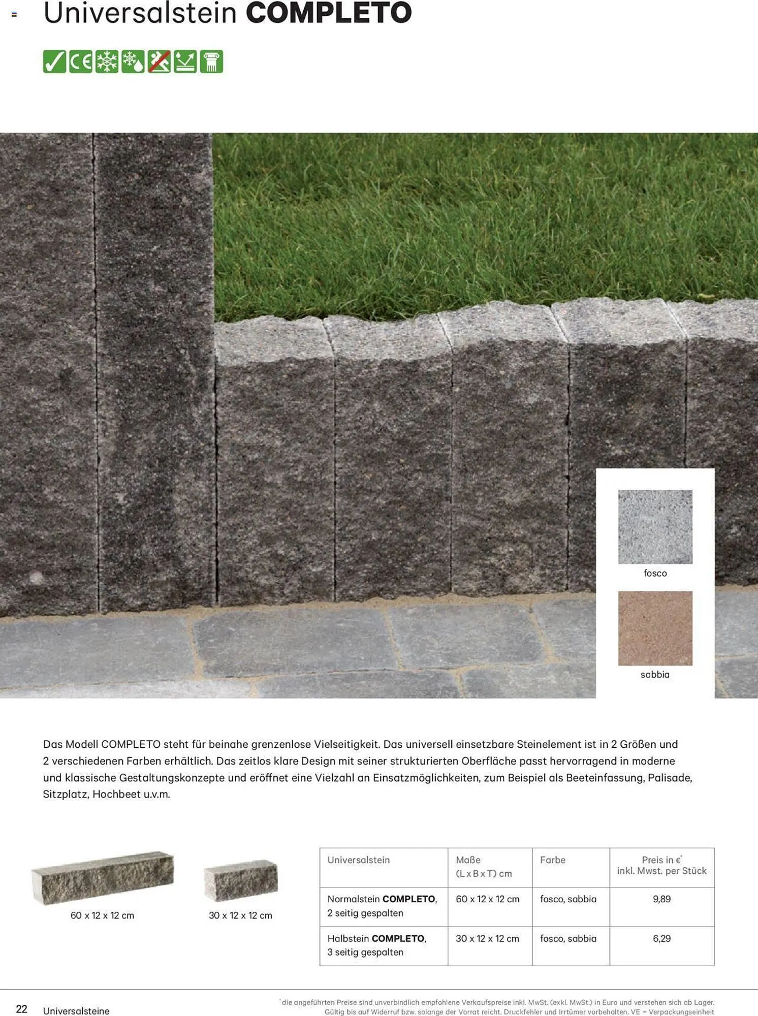 Lagerhaus Flugblatt von 2. März bis 31. Dezember 2023 - Flugblätt seite 22