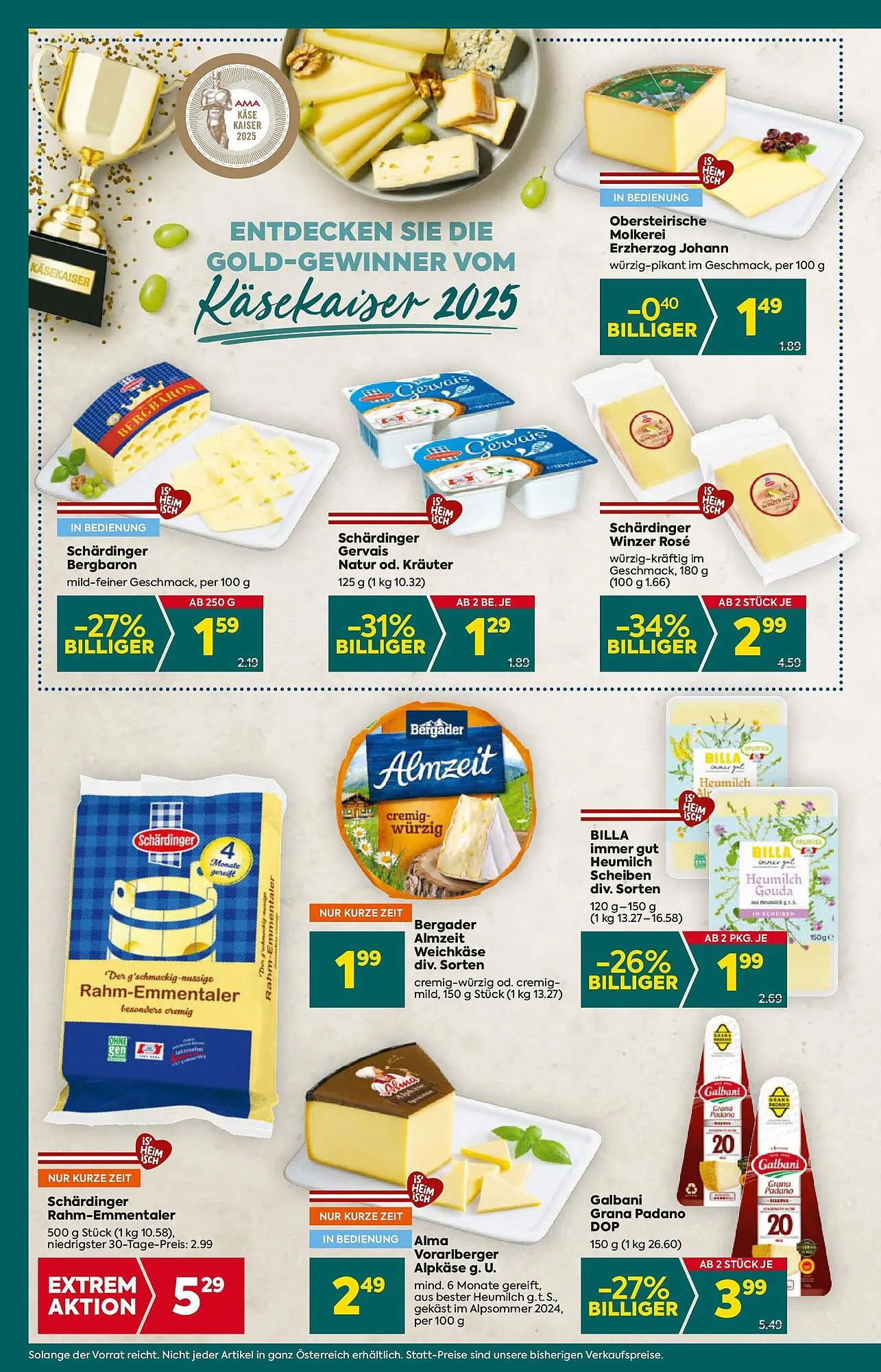 Billa Flugblatt von 13. Februar bis 19. Februar 2025 - Flugblätt seite 12