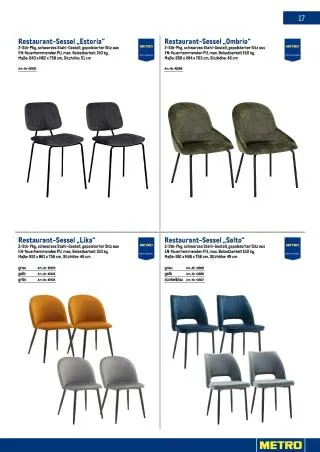 METRO Flugblatt Non-Food - Gast & Garten von 23. Jänner bis 30. Juni 2026 - Flugblätt seite 17