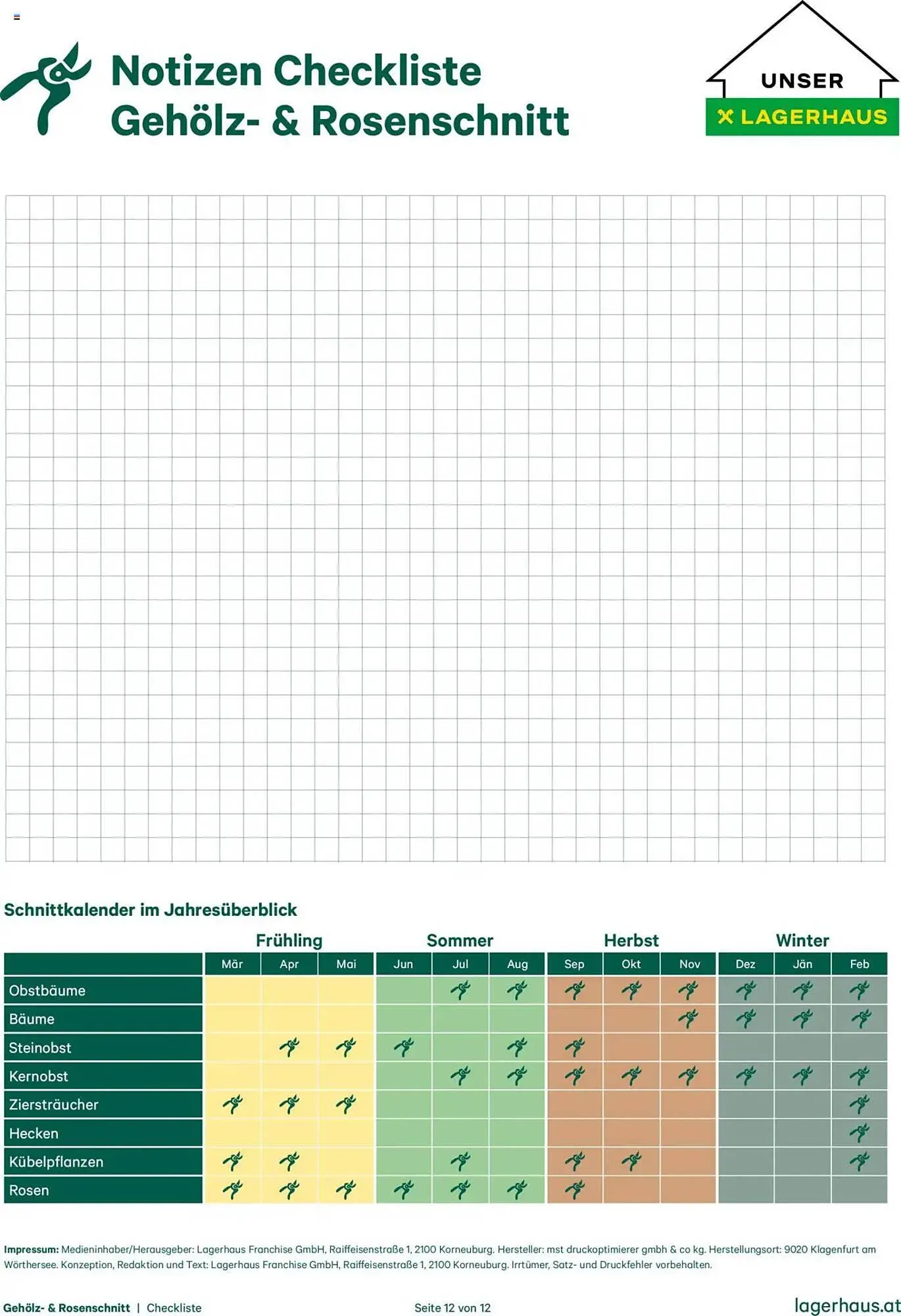 Lagerhaus Flugblatt von 20. Oktober bis 31. Dezember 2025 - Flugblätt seite  12