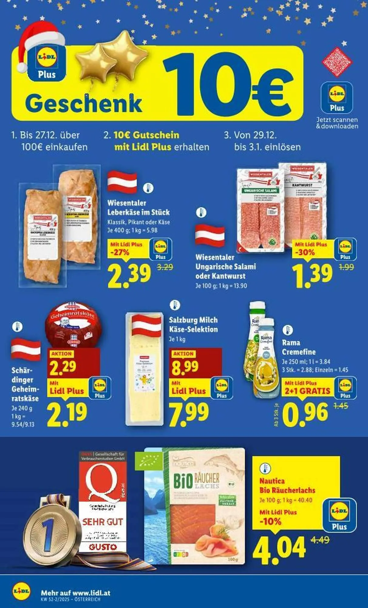 Lidl Flugblatt von 27. Dezember bis 31. Dezember 2025 - Flugblätt seite  15