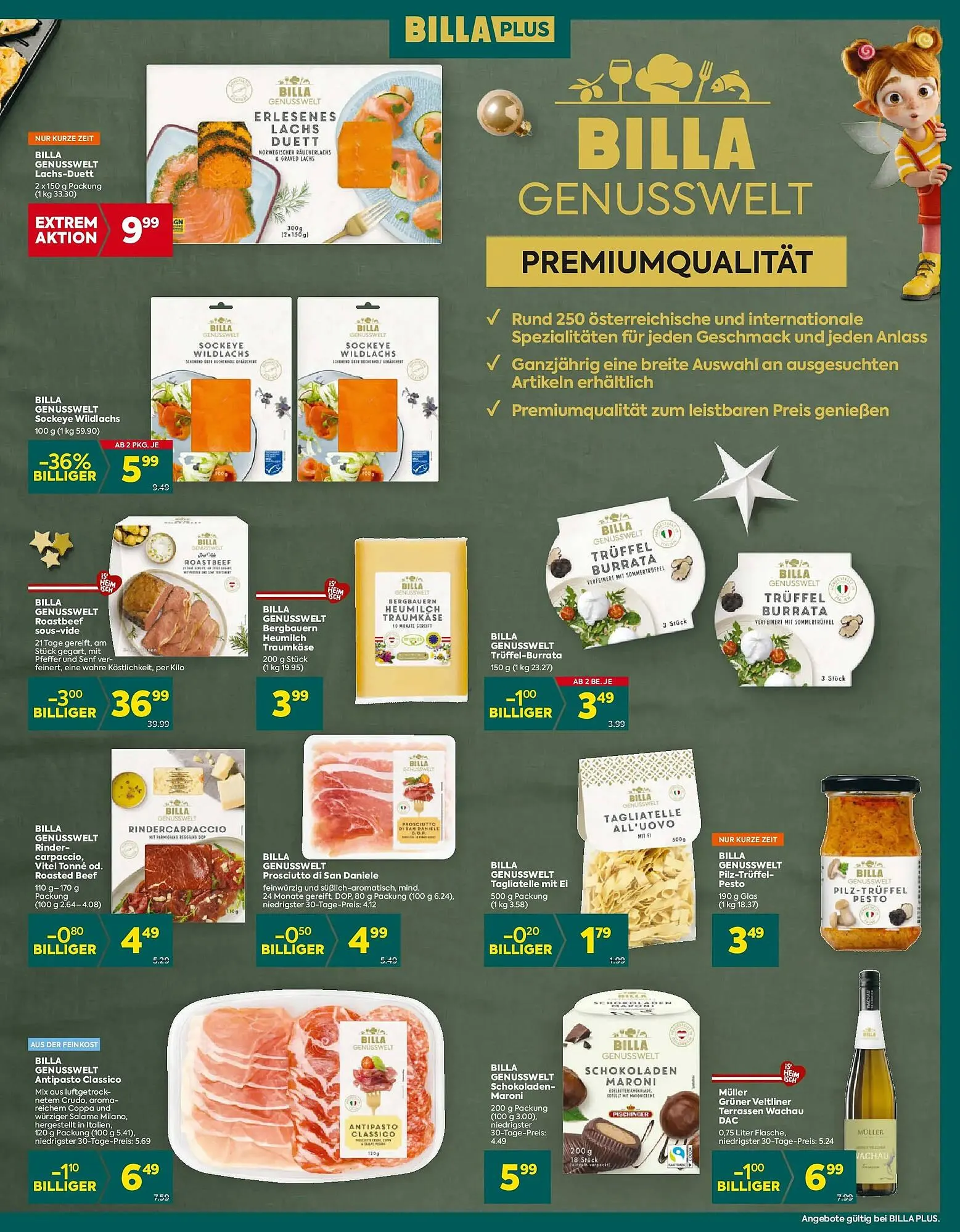 Billa Flugblatt von 11. Dezember bis 17. Dezember 2025 - Flugblätt seite 5