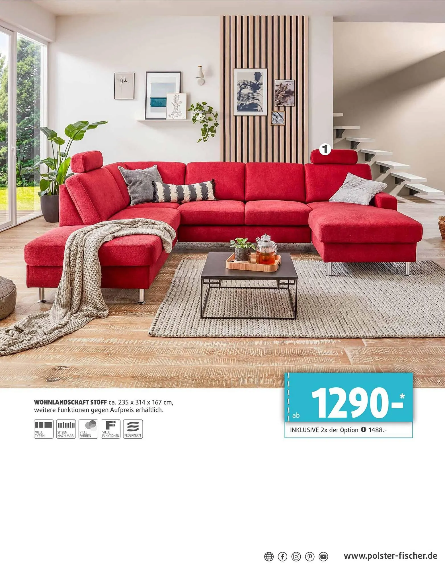 Polstermöbel Fischer Flugblatt von 15. Februar bis 17. März 2024 - Flugblätt seite  13