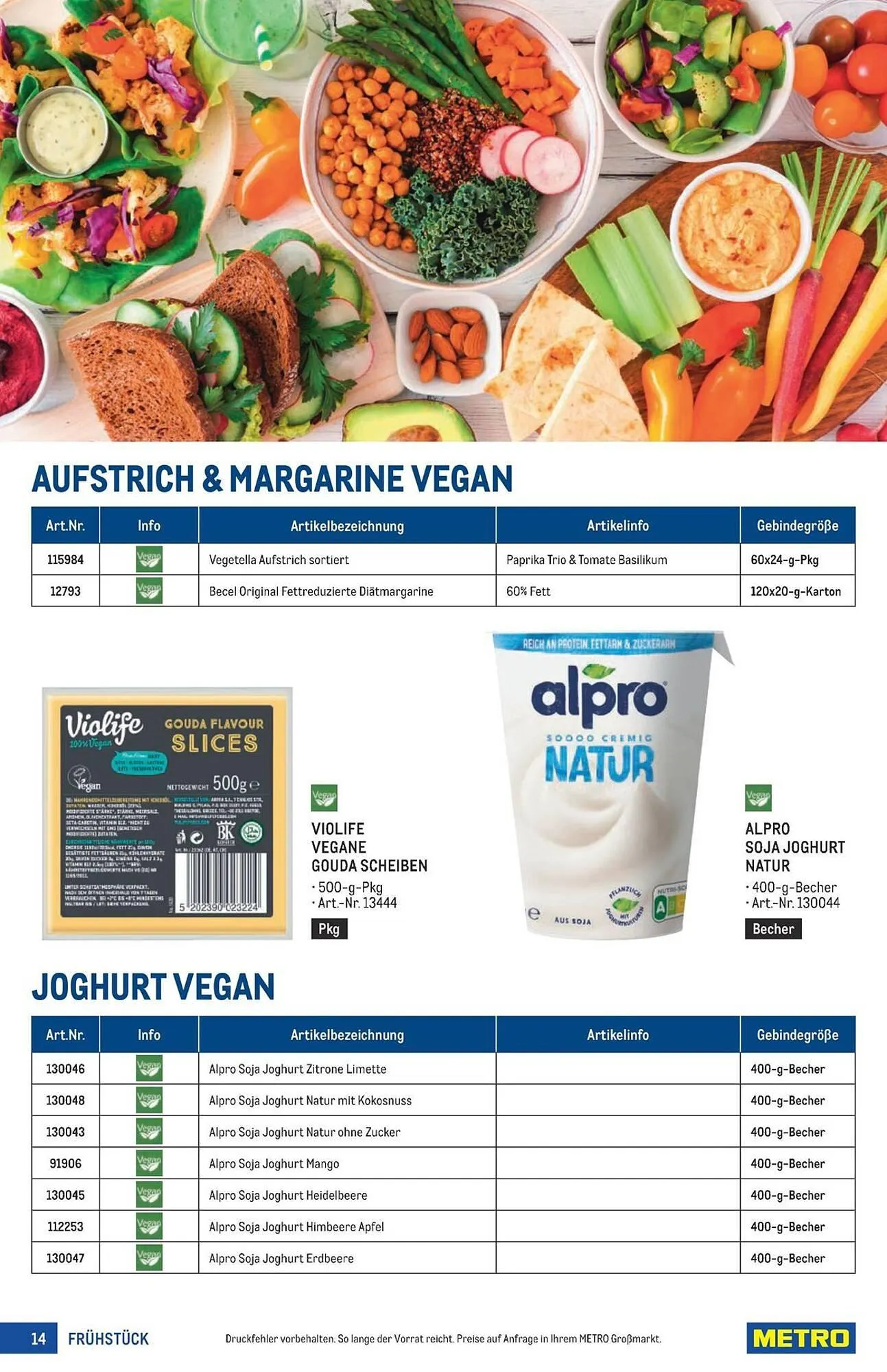 Metro Flugblatt von 18. März bis 1. April 2026 - Flugblätt seite  14