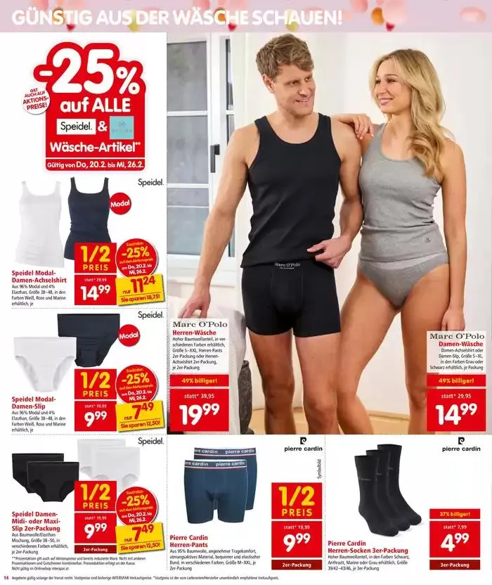 Interspar flugblatt von 19. Februar bis 5. März 2025 - Flugblätt seite  14