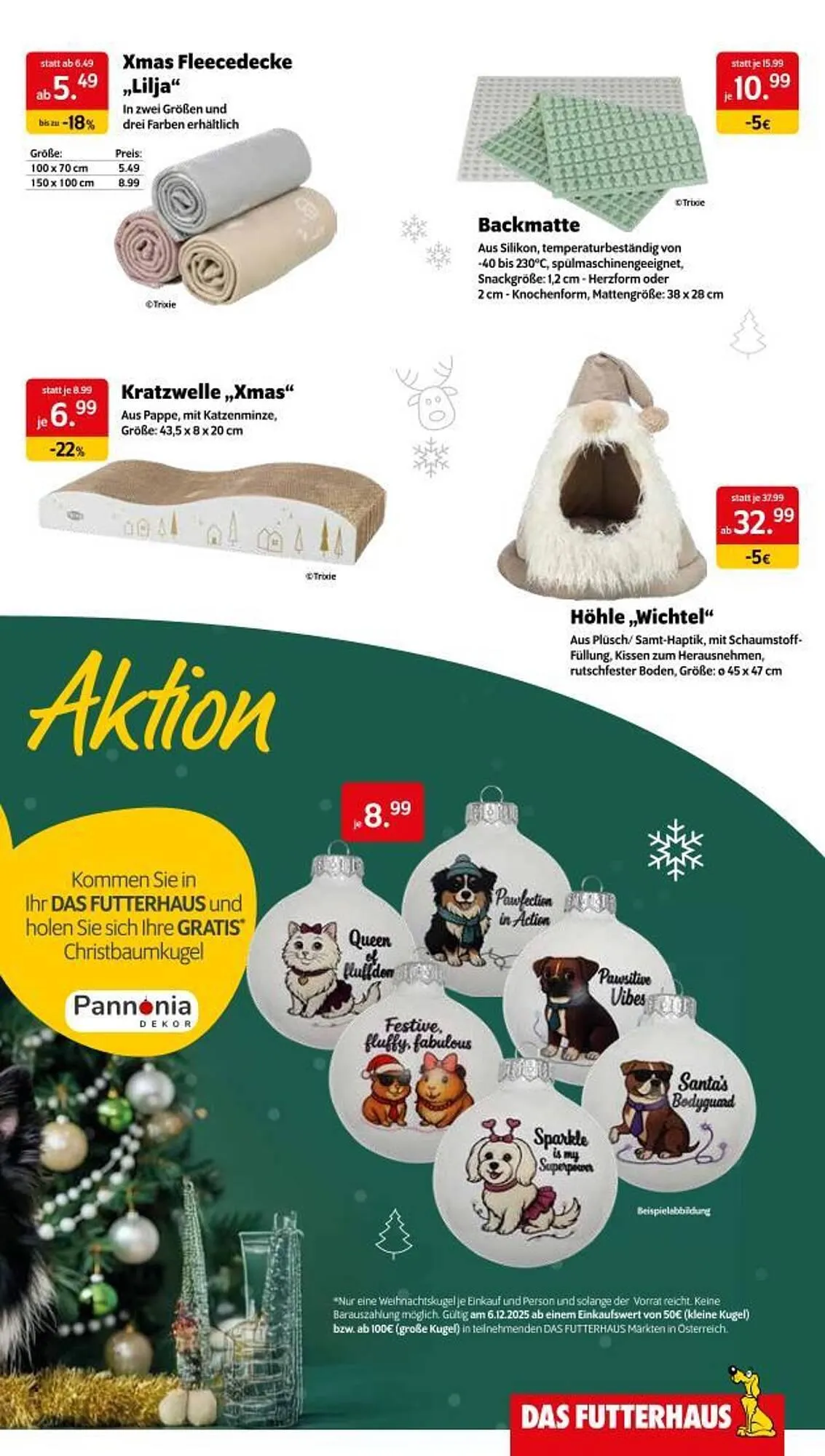 Das Futterhaus Prospekt von 1. Dezember bis 6. Dezember 2025 - Flugblätt seite  9