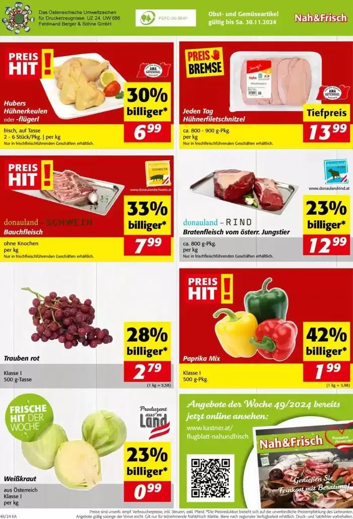 Top-Angebote für Sparfüchse von 27. November bis 3. Dezember 2024 - Flugblätt seite 8