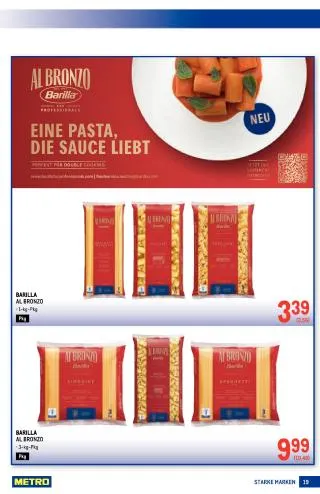 METRO Flugblatt Food von 3. September bis 16. September 2026 - Flugblätt seite  19