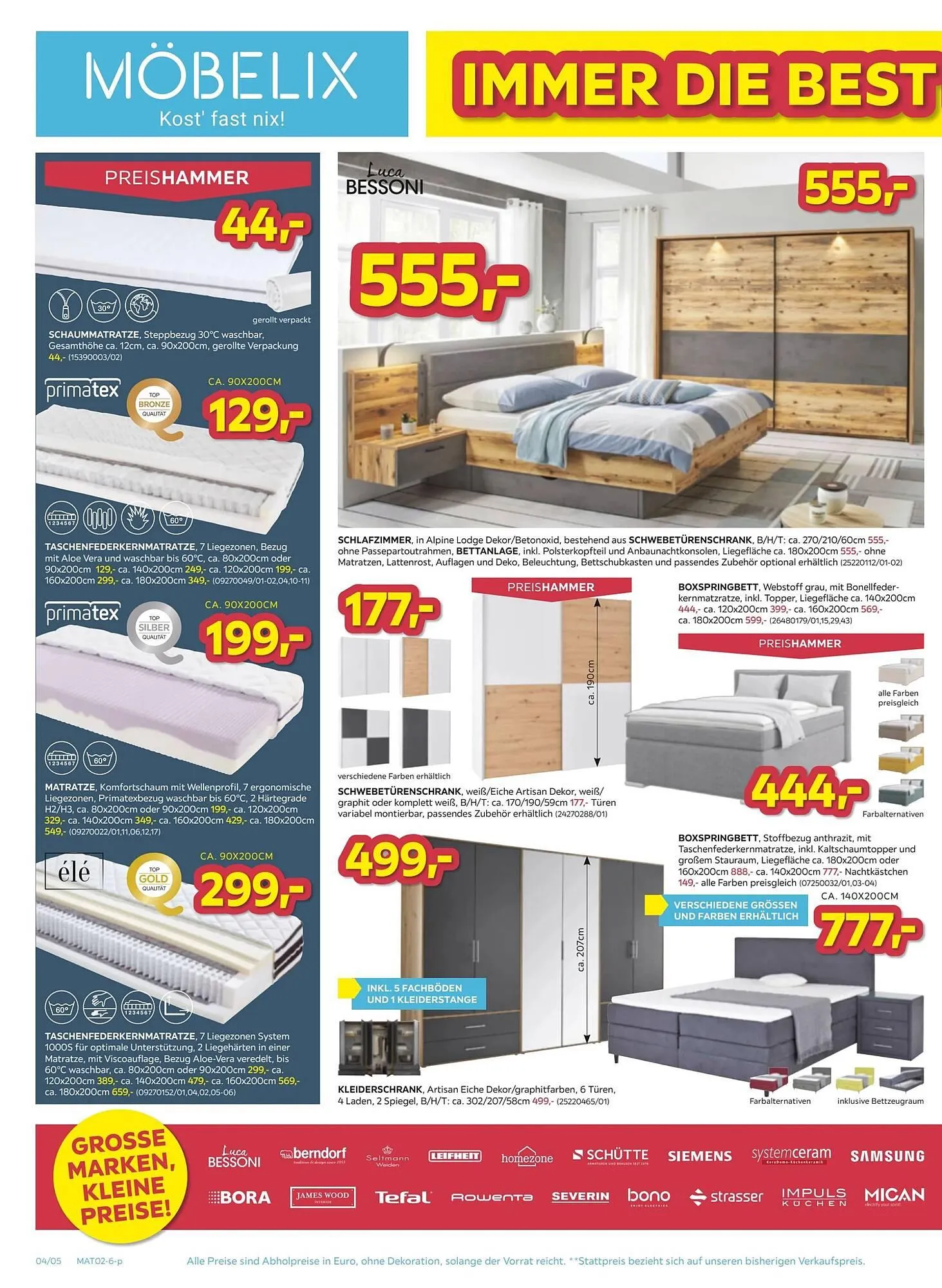 Möbelix Prospekt von 3. Februar bis 9. Februar 2026 - Flugblätt seite  4