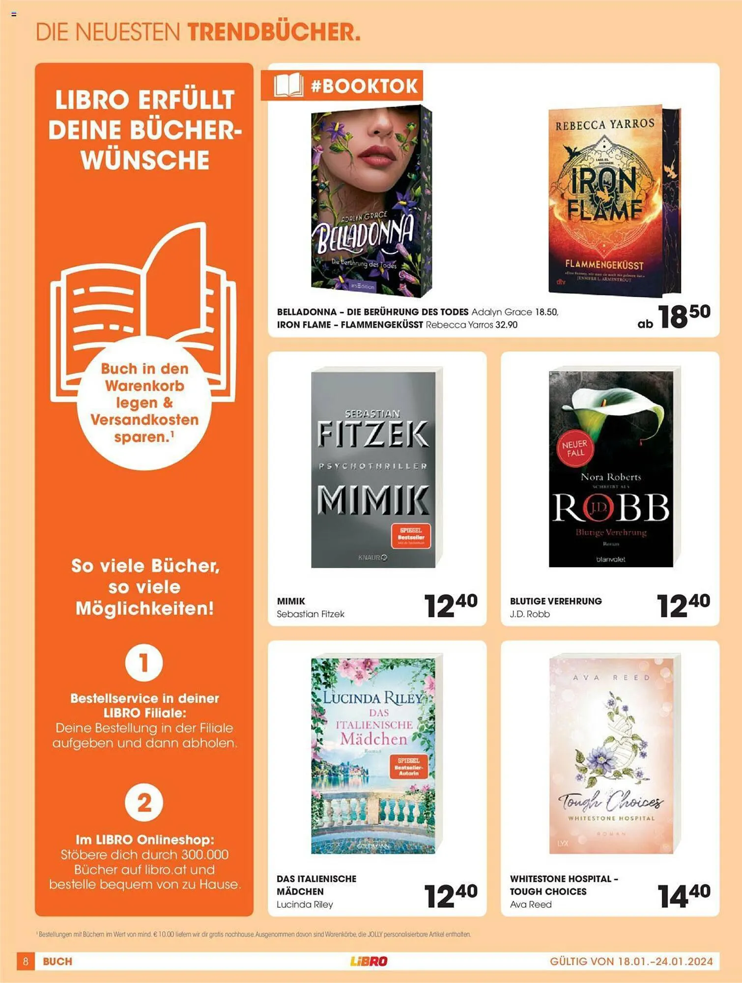 Libro Flugblatt von 18. Jänner bis 24. Jänner 2024 - Flugblätt seite 8