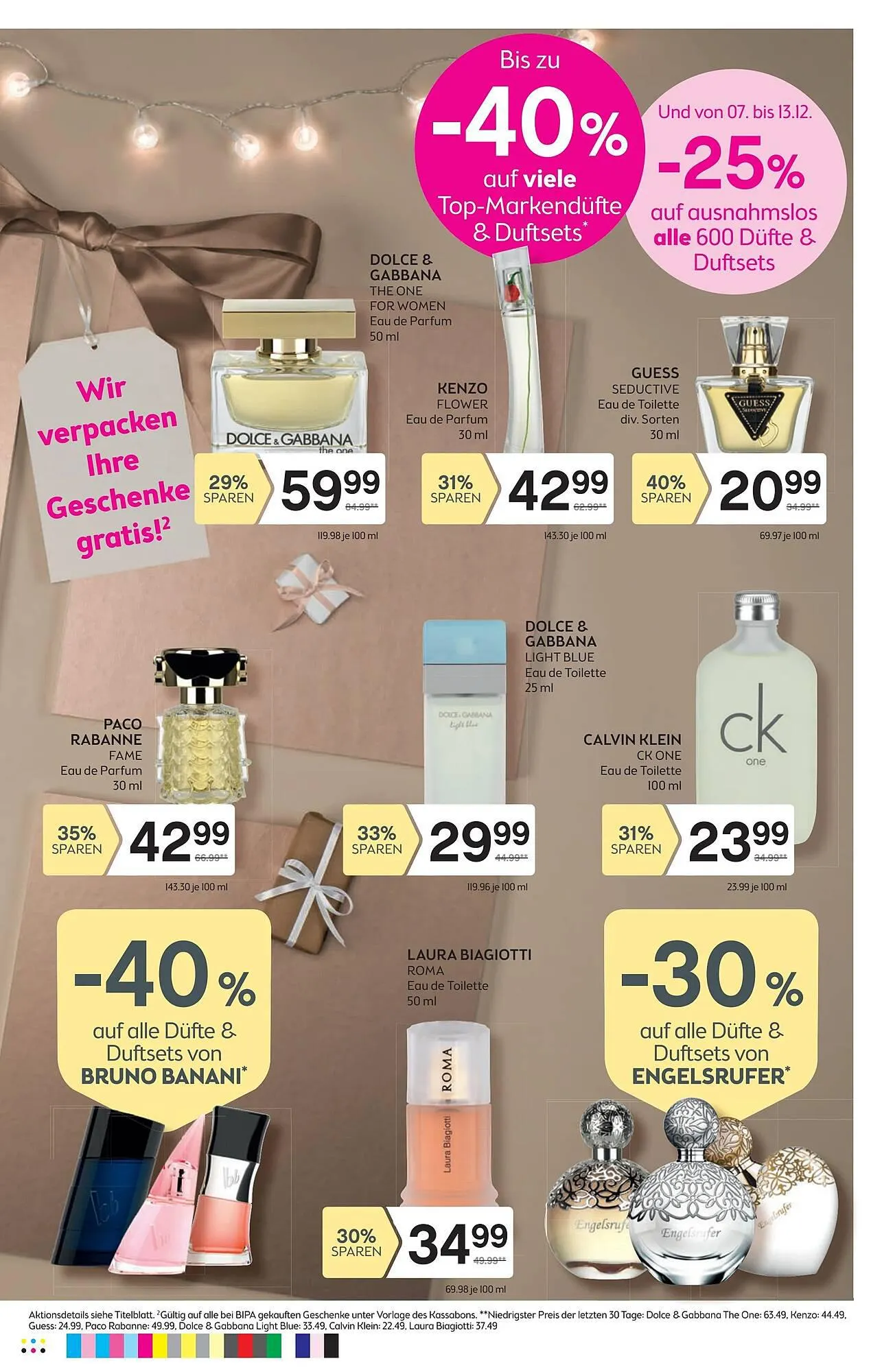 Bipa Flugblatt von 29. November bis 13. Dezember 2023 - Flugblätt seite  3