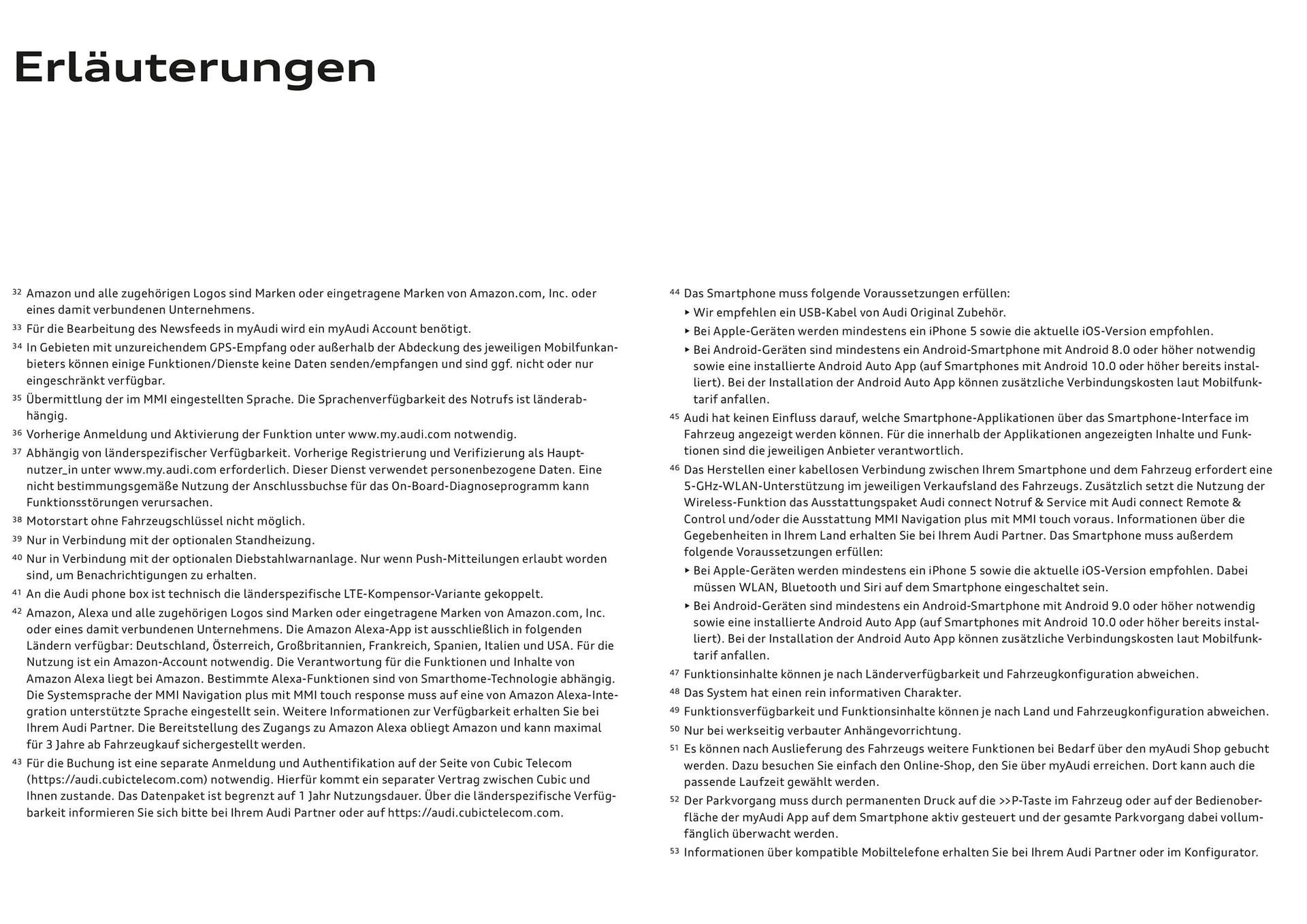 Audi Flugblatt von 20. November bis 22. Juli 2026 - Flugblätt seite  111