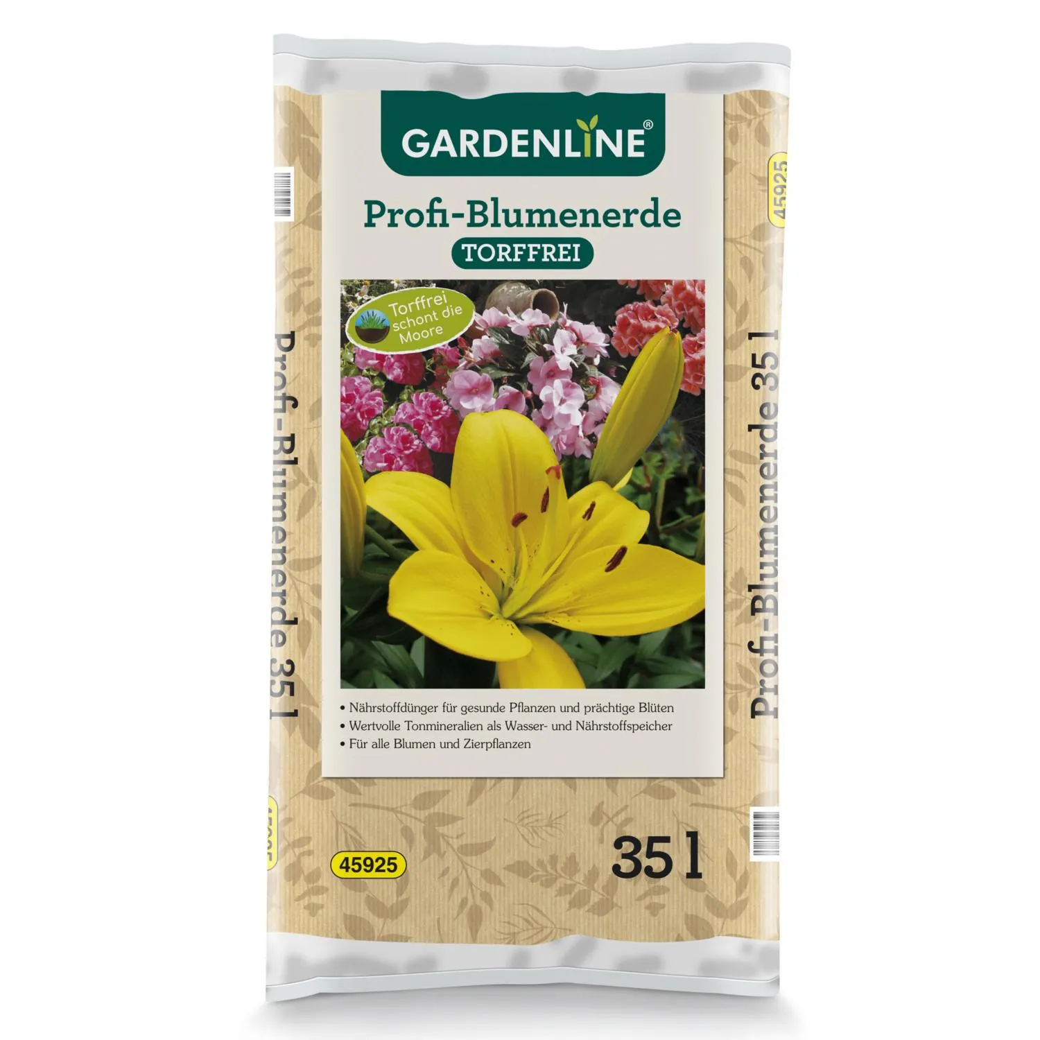 GARDENLINE Profi-Blumenerde torffrei
