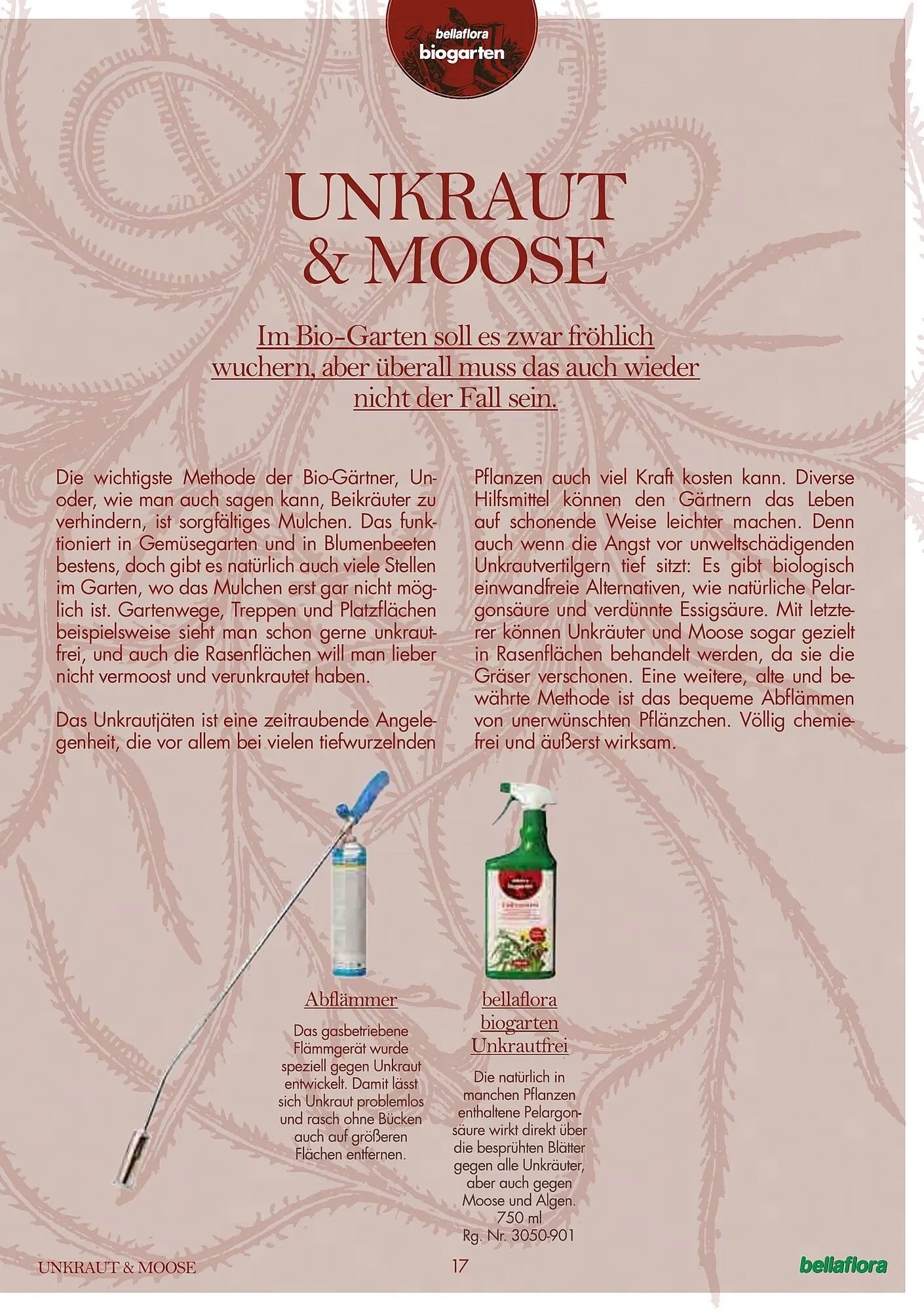 Bellaflora Flugblatt von 3. Jänner bis 31. Mai 2025 - Flugblätt seite 17