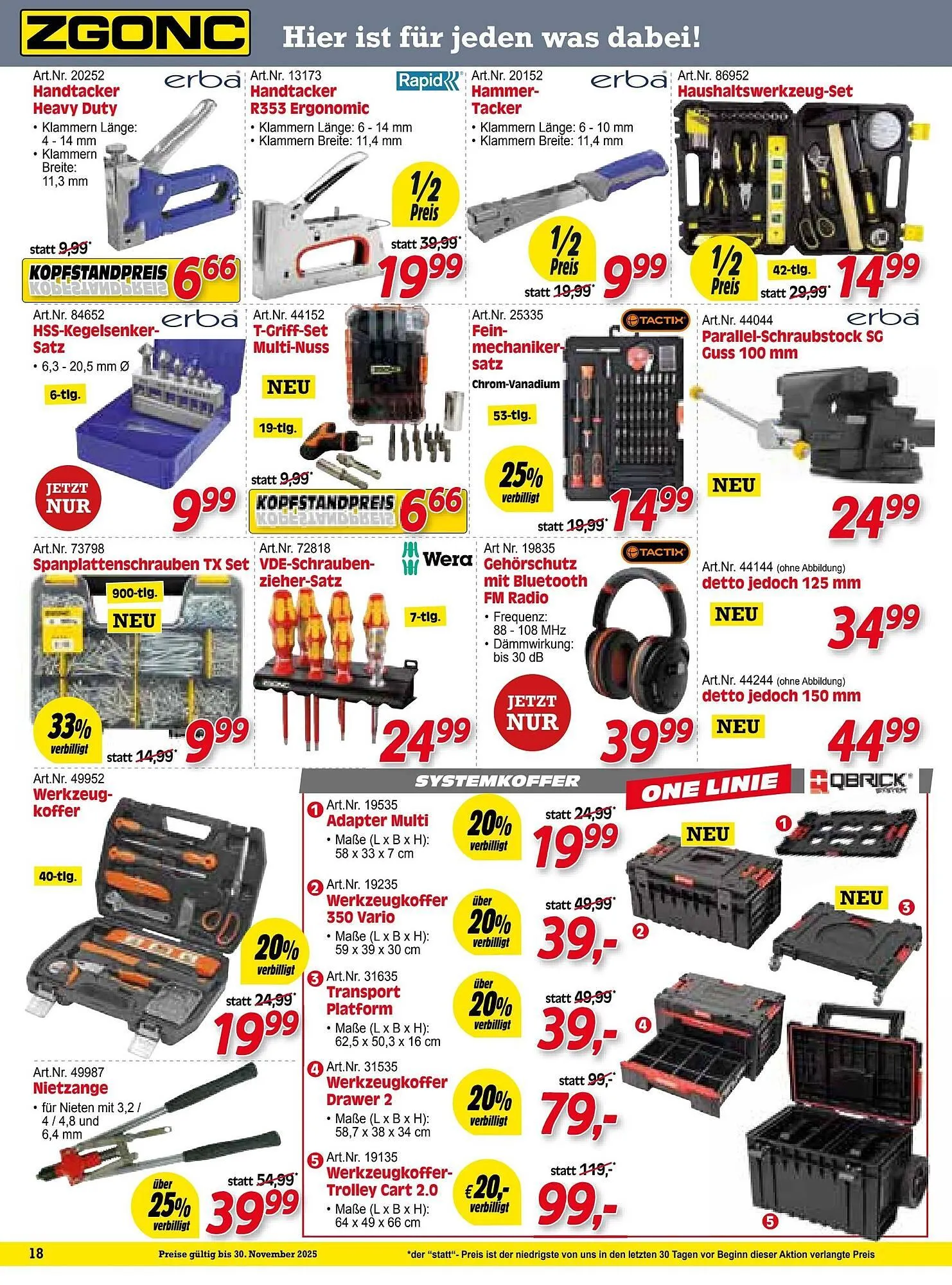 Zgonc Flugblatt von 13. November bis 30. November 2025 - Flugblätt seite 18