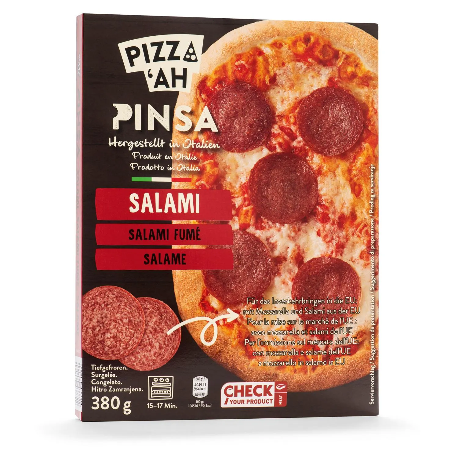 PIZZ‘AH Pinsa, Salami