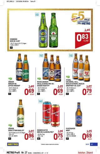 METRO Flugblatt - Profi von 6. August bis 19. August 2026 - Flugblätt seite 37