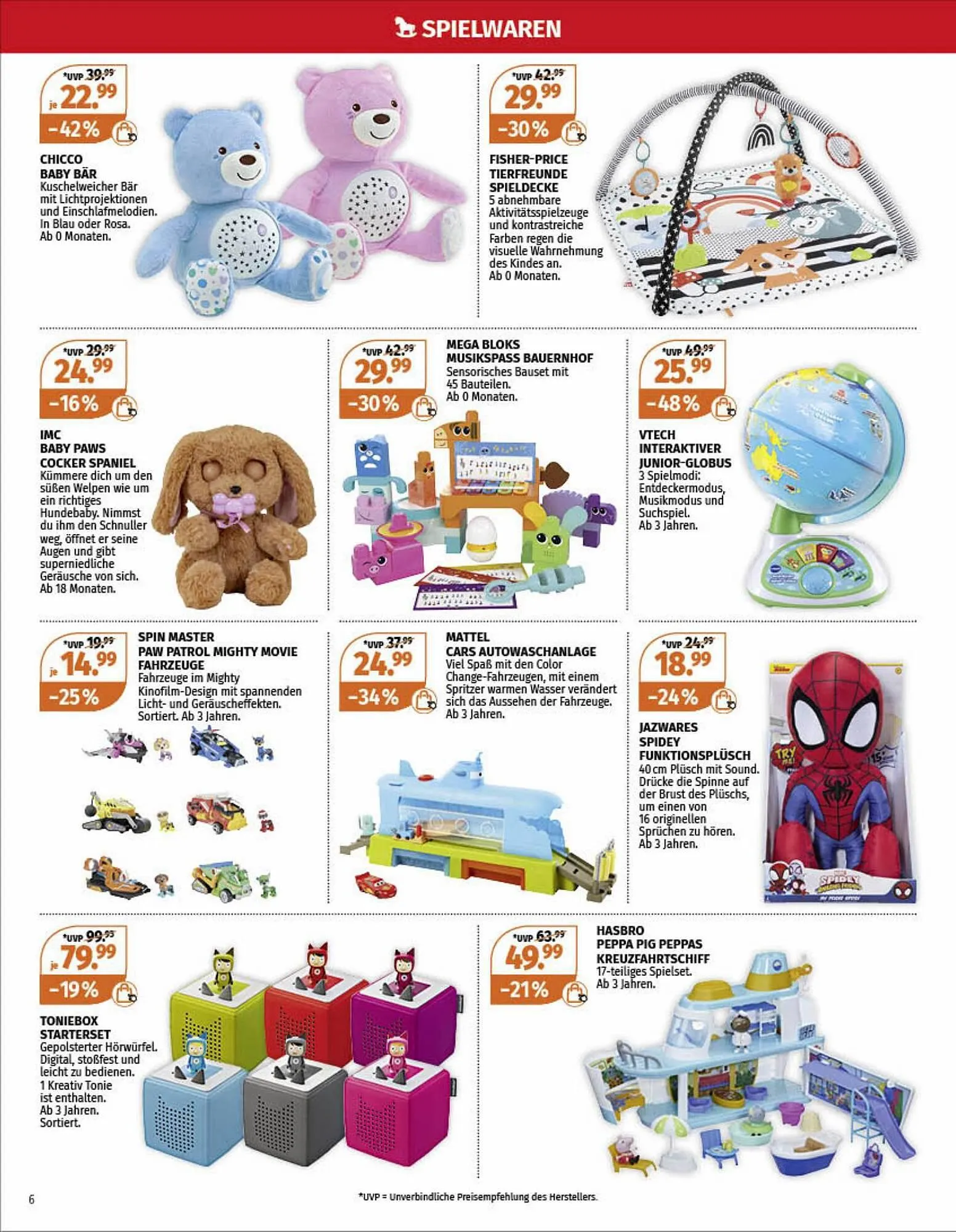 Müller Flugblatt von 18. September bis 23. September 2023 - Flugblätt seite  6