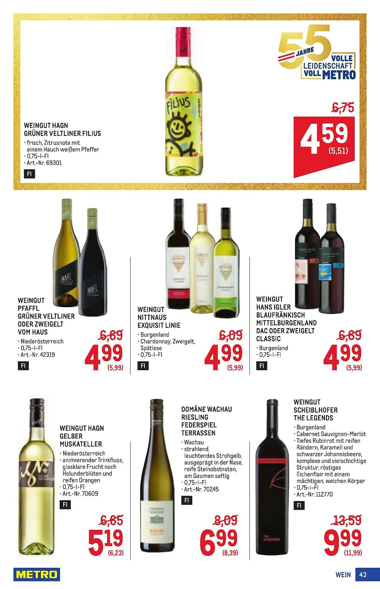 Metro Flugblatt von 2. April bis 15. April 2026 - Flugblätt seite  43