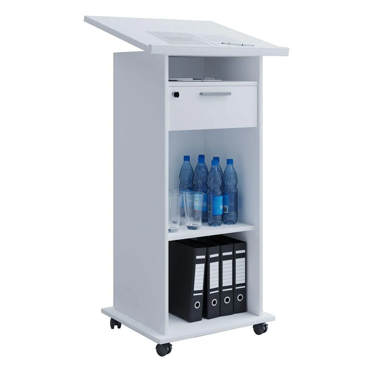 Stehpult Meeta weiß