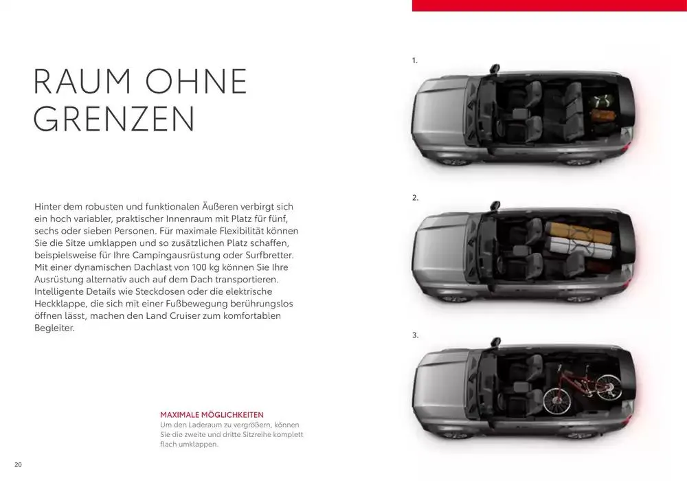 Toyota Land Cruiser von 12. Februar bis 12. Februar 2026 - Flugblätt seite 20