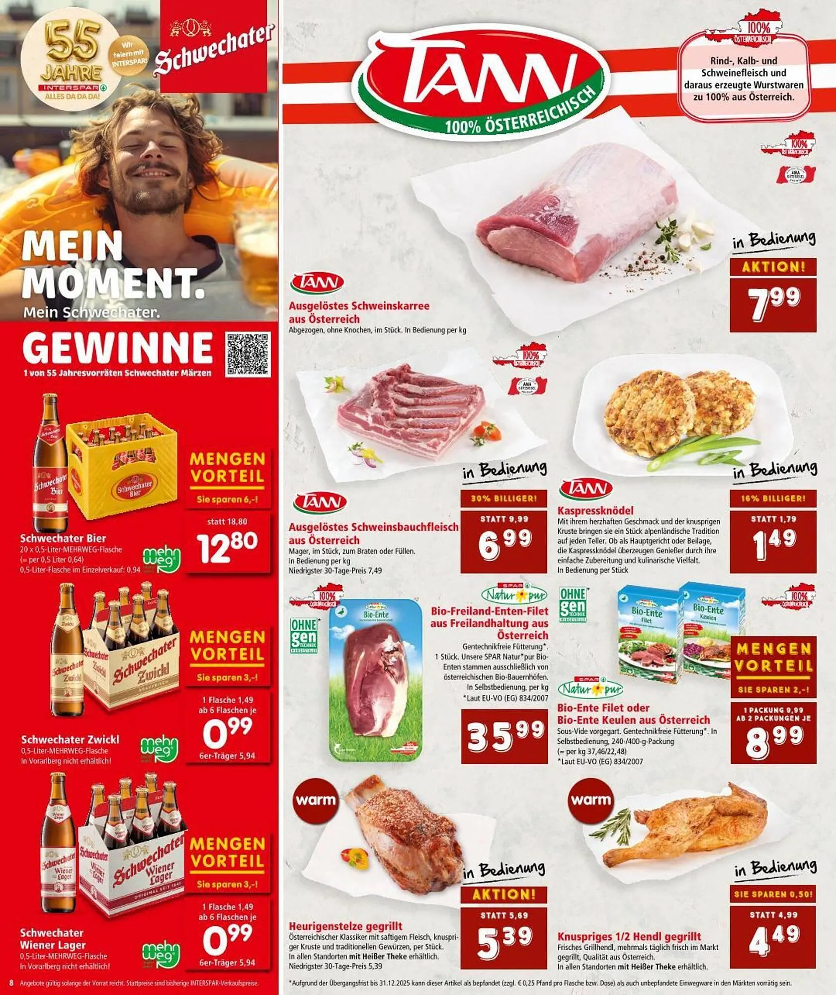 Interspar Flugblatt von 6. November bis 19. November 2025 - Flugblätt seite 8