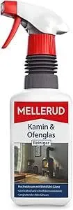 MELLERUD Kamin & Ofenglas Reiniger | 1 x 0,5 l | Reinigungsmittel zum Entfernen von hartnäckigen Verschmutzungen auf Kamin- und Ofenglasscheiben