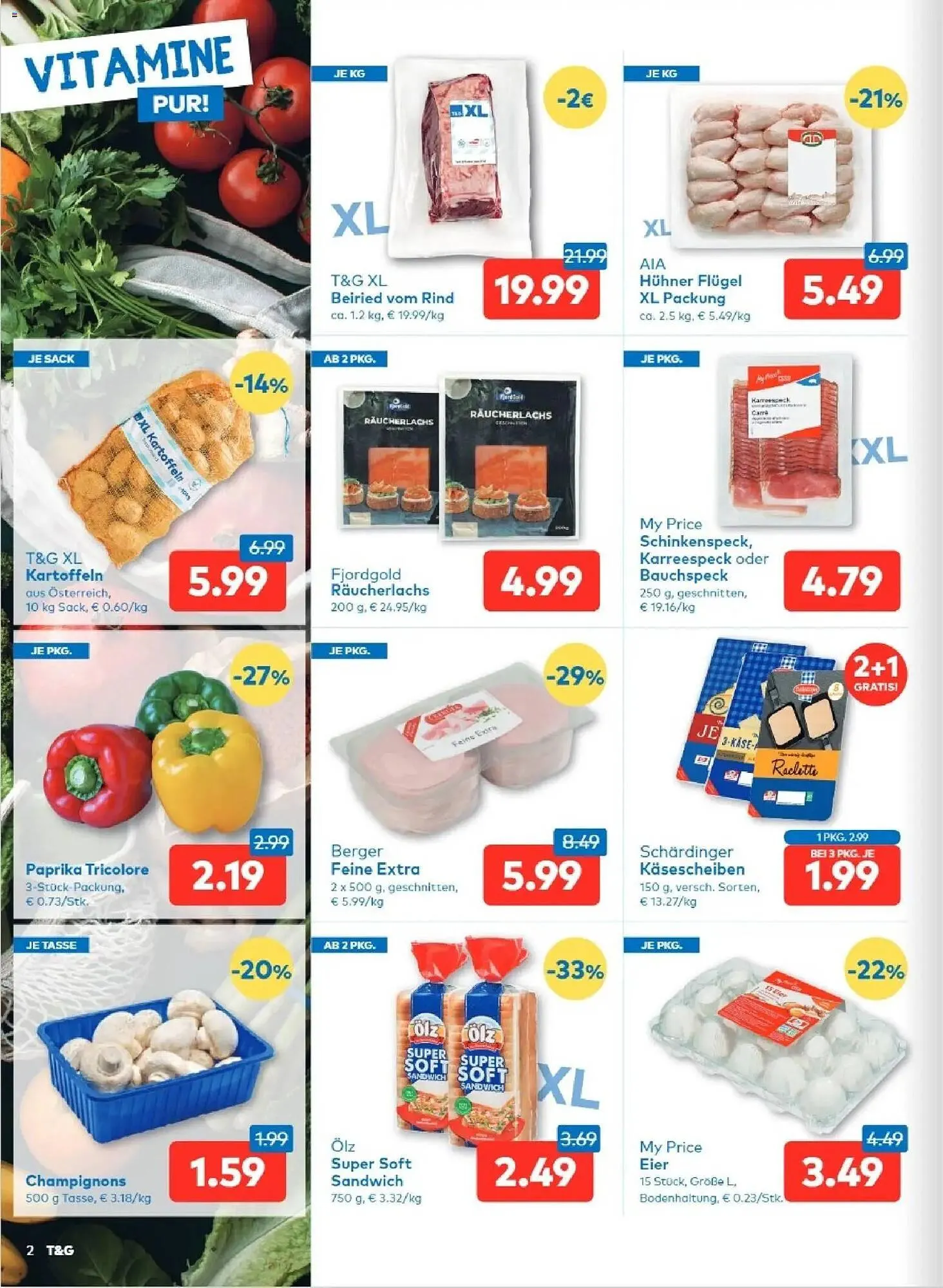 T&G Flugblatt von 18. Dezember bis 31. Dezember 2025 - Flugblätt seite 2