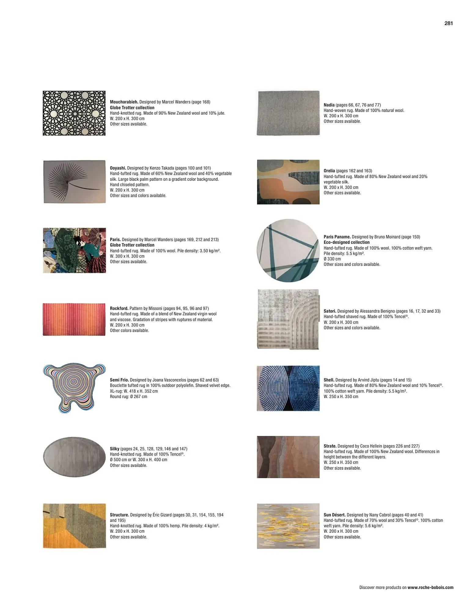 Roche Bobois Flugblatt von 9. Jänner bis 6. Jänner 2026 - Flugblätt seite  283