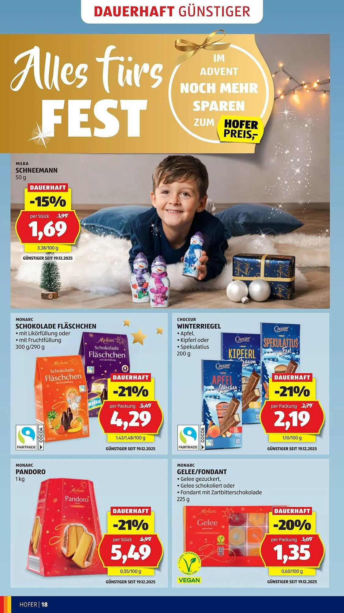 Hofer Flugblatt von 19. Dezember bis 25. Dezember 2025 - Flugblätt seite 24