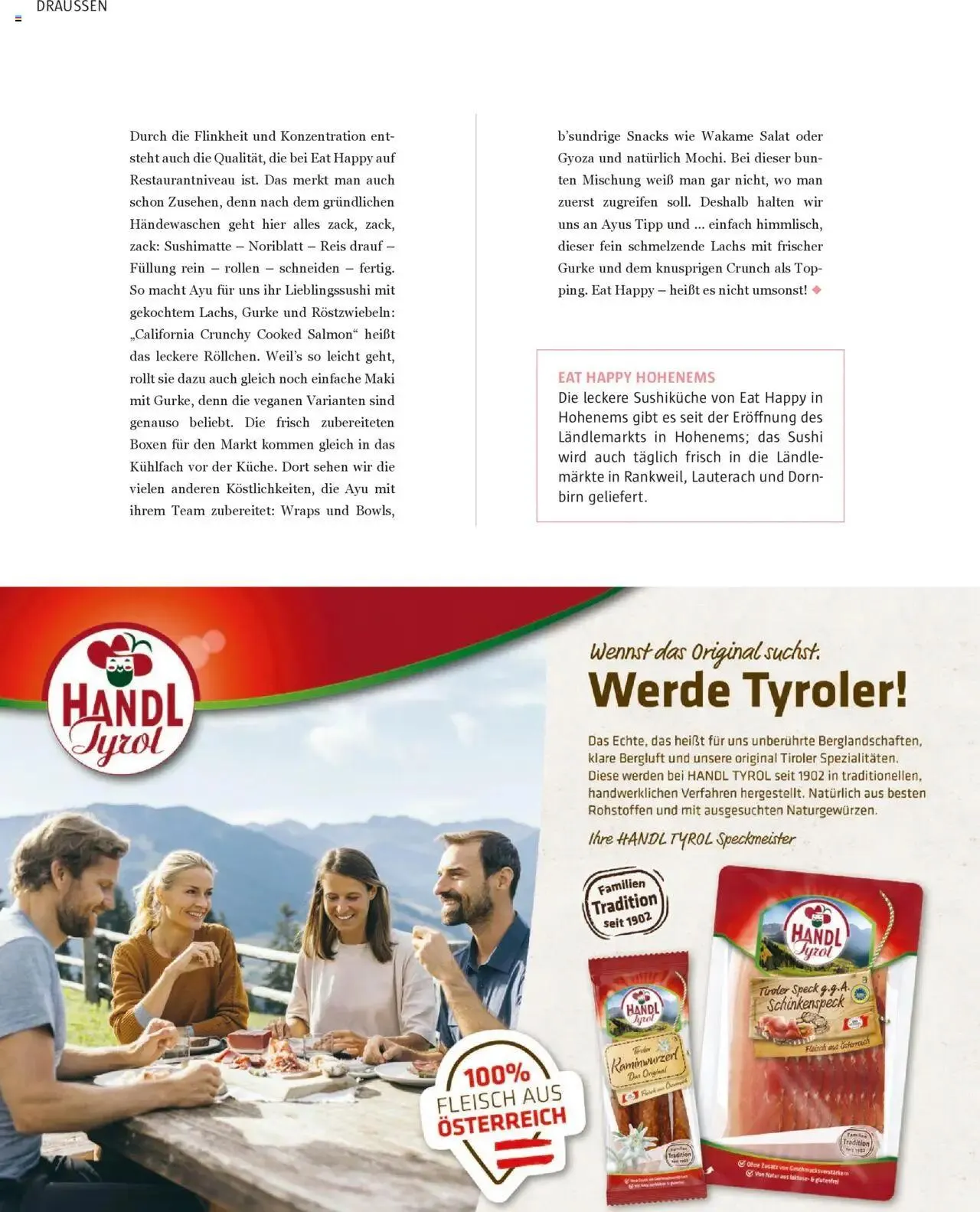 Sutterlüty B’sundrig Magazine von 3. Juli bis 31. Dezember 2024 - Flugblätt seite  42