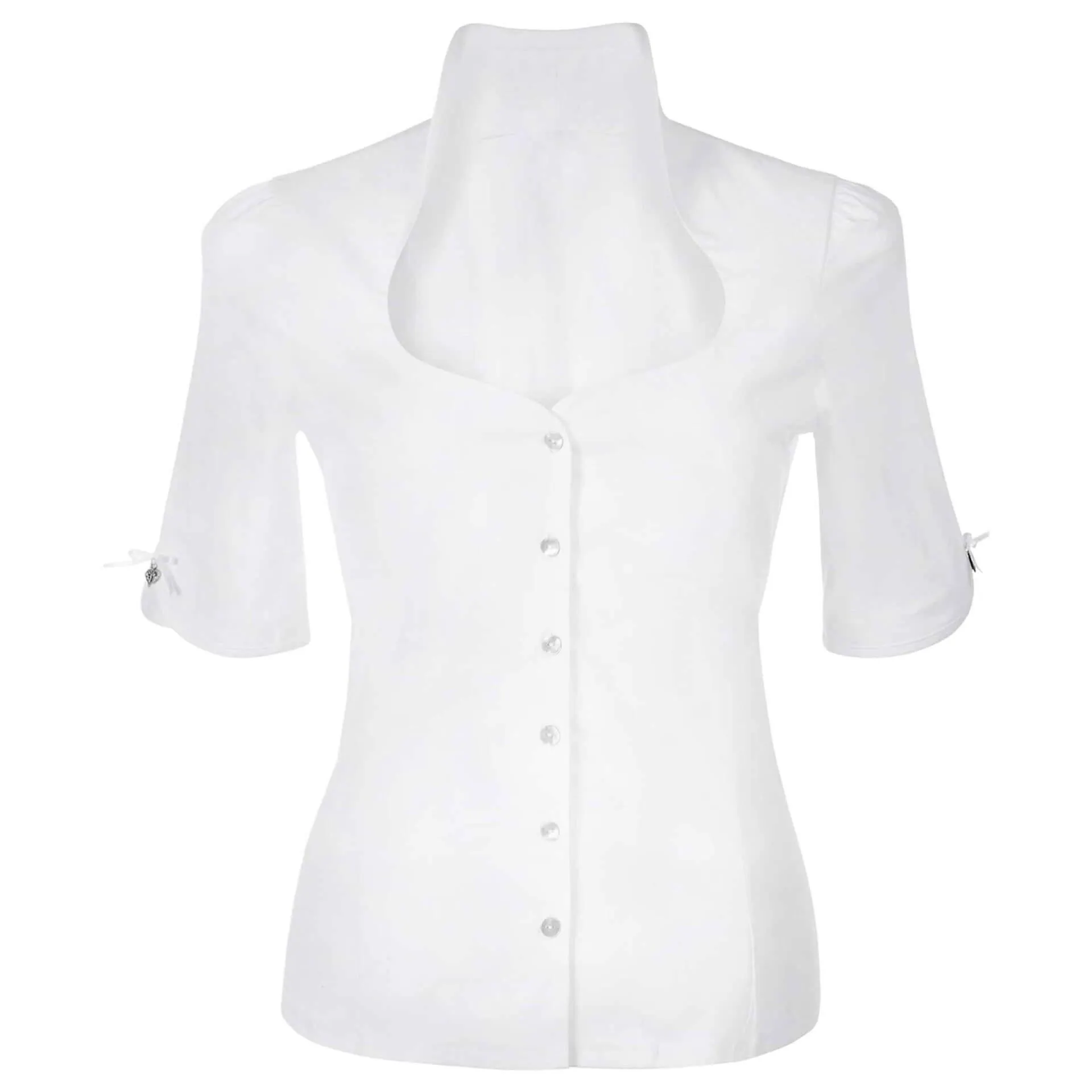 Damen Trachtenbluse "Petra", Weiß