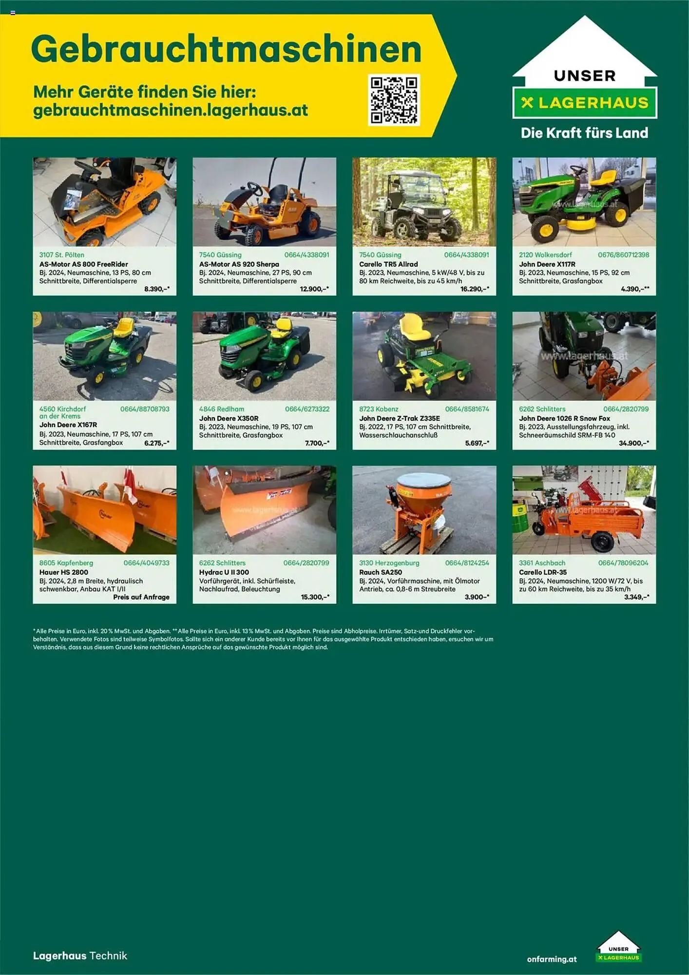 Lagerhaus Flugblatt von 25. September bis 30. November 2025 - Flugblätt seite  20