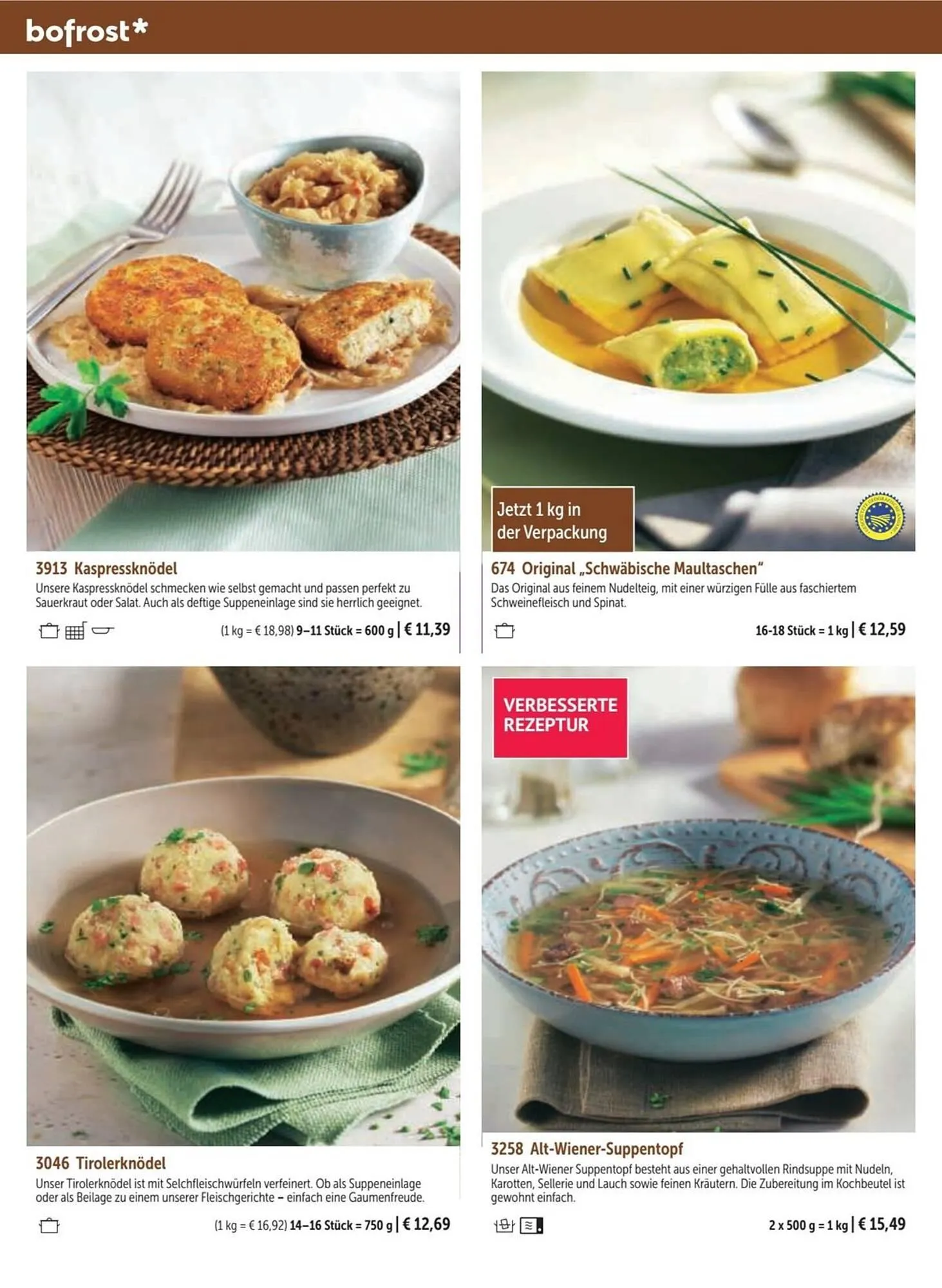 Bofrost Katalog von 13. September bis 6. März 2026 - Flugblätt seite  84