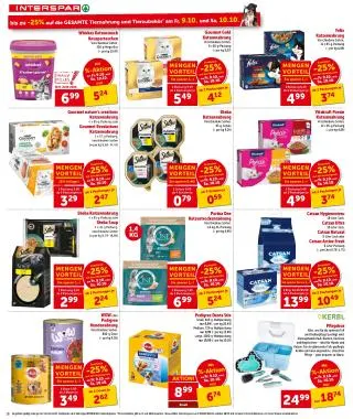 INTERSPAR Flugblatt von 8. Oktober bis 21. Oktober 2026 - Flugblätt seite  18