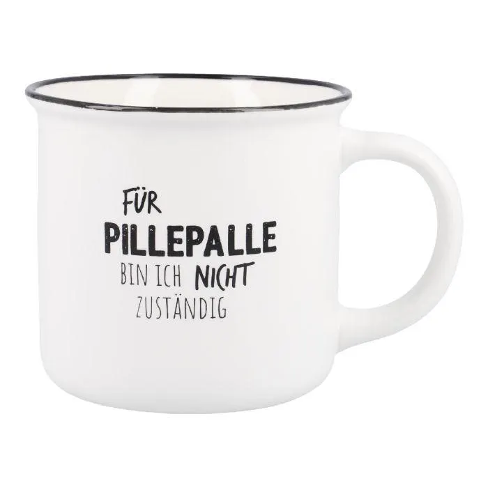 Becher Spruch, Pillepalle, 300 ml