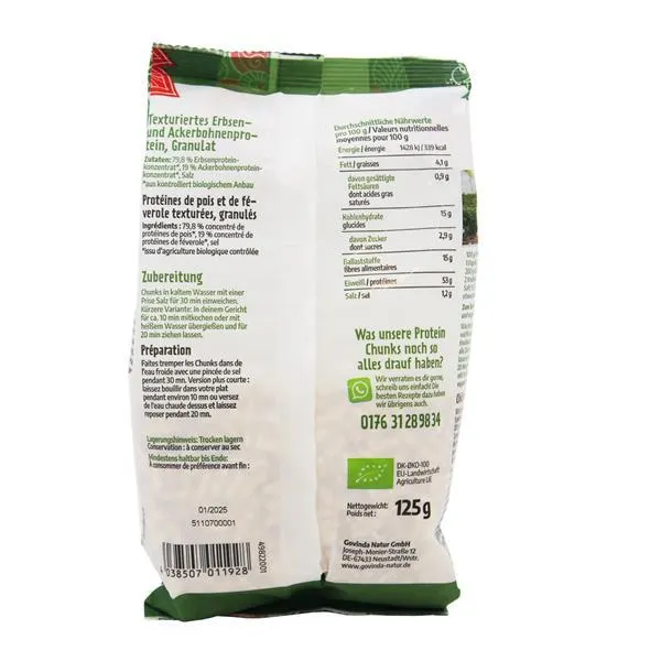 Govinda Protein Chunks "Hack"