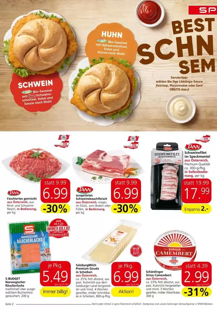 Rabatte und Aktionen von 30. Oktober bis 13. November 2024 - Flugblätt seite  2