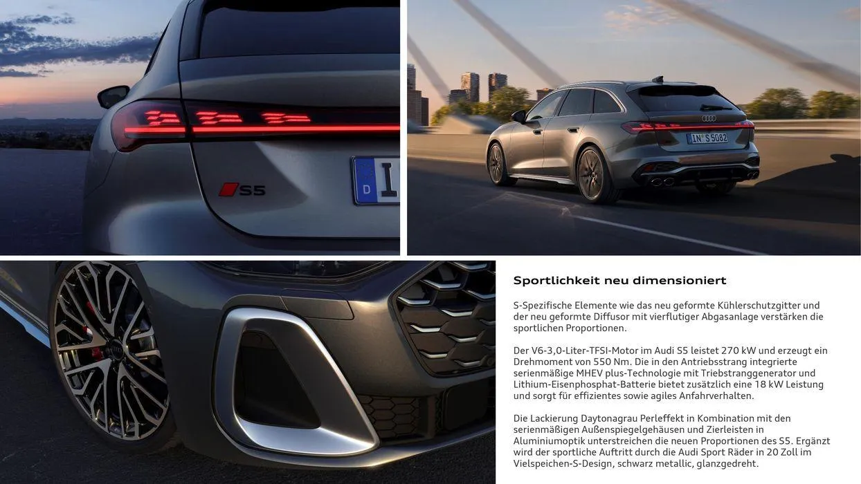 Audi A5 Avant von 26. Juli bis 26. Juli 2025 - Flugblätt seite 8